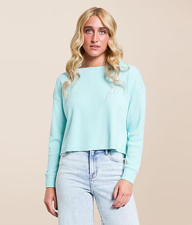 FITZ + EDDI Brushed Knit Thermal front view