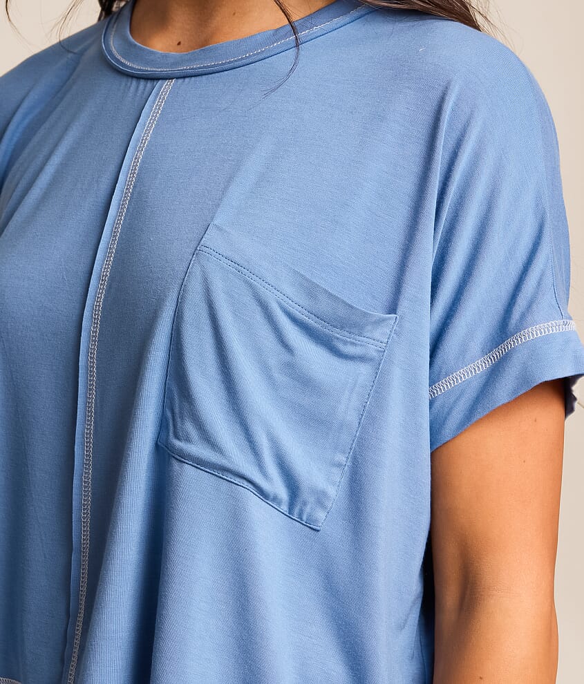 Contrast Stitch T-Shirt