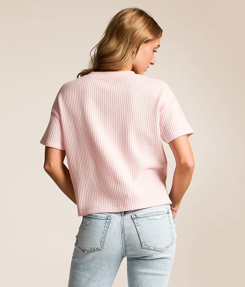 Waffle Knit Top - thumbnail 2