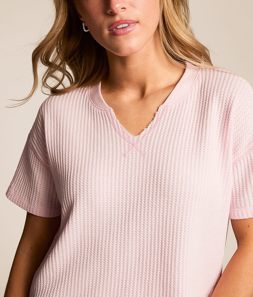 Waffle Knit Top - thumbnail 3