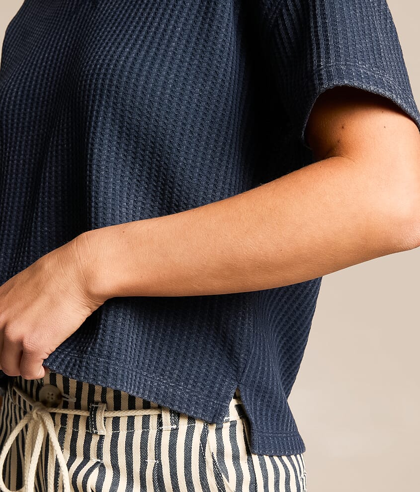 Waffle Knit Top - thumbnail 7