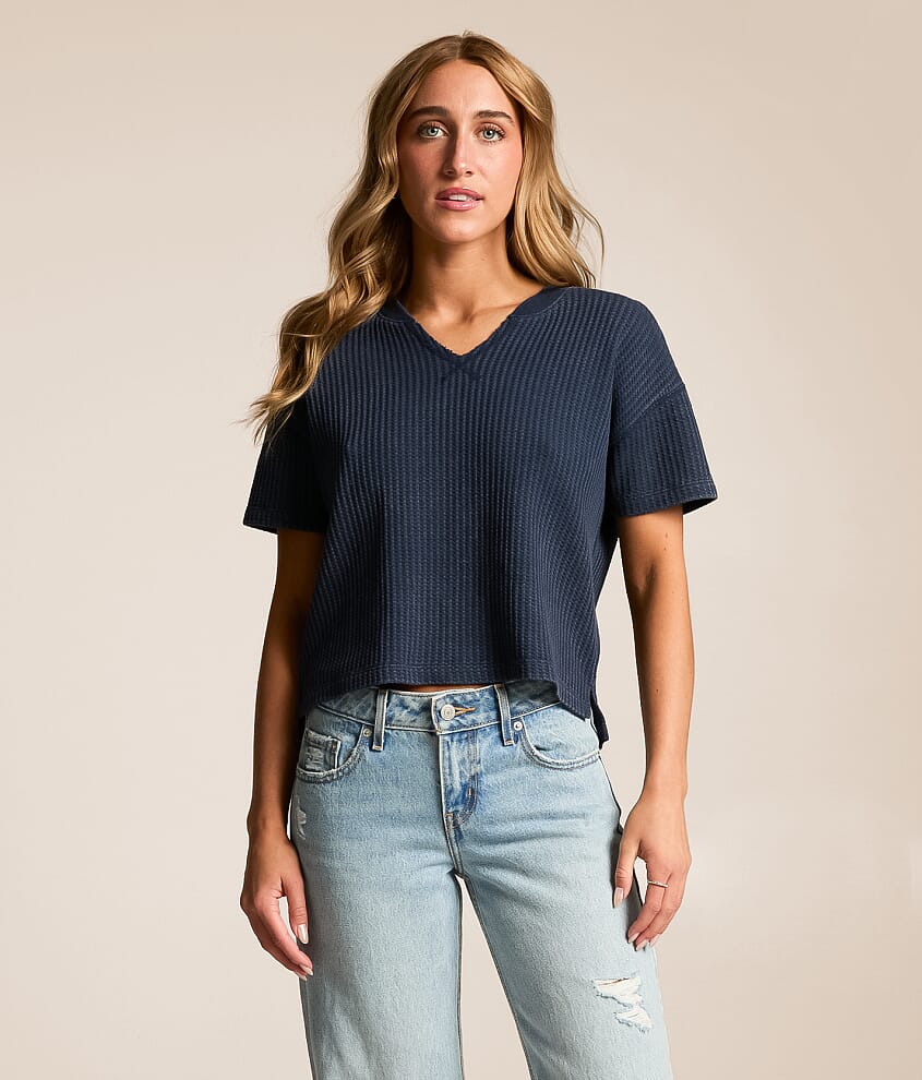 Waffle Knit Top - thumbnail 5
