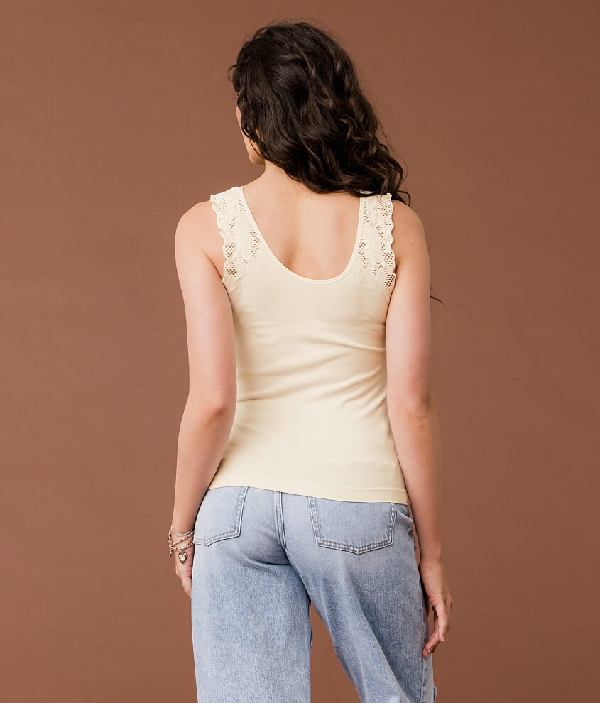 Laser Cut Two Way Tank Top - thumbnail 4