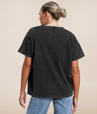Gilded Intent Mineral Washed T-Shirt back view
