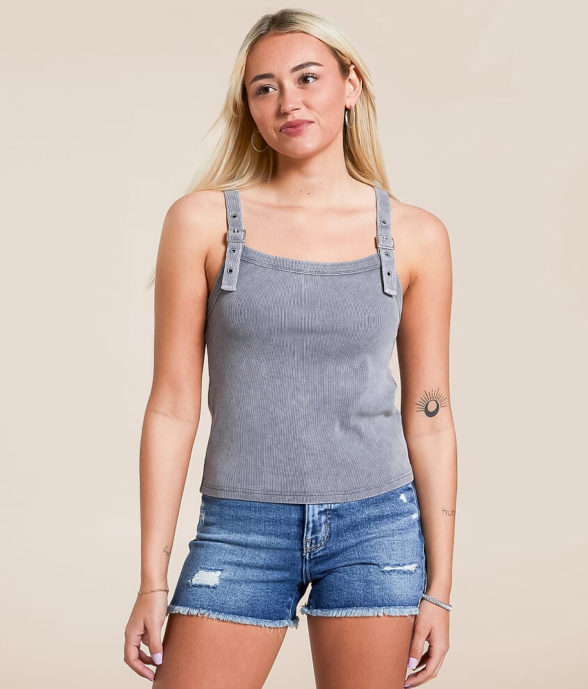 Buckle Strap Tank Top
