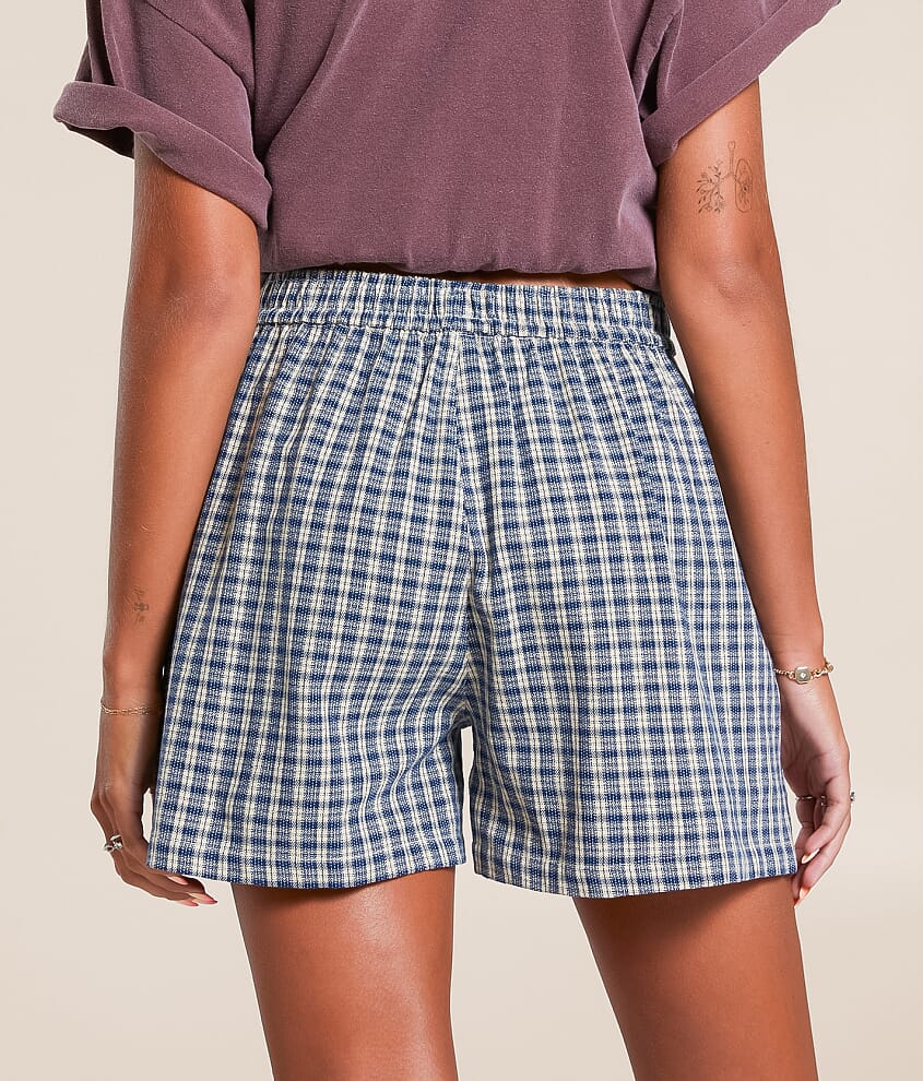 Blue Plaid Boxer Short - thumbnail 3