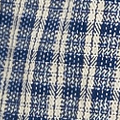 Navy And Cream Plaid