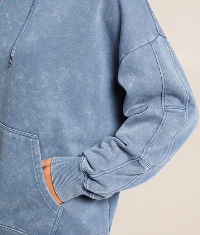 Washed Knit Hooded Sweatshirt thumbnail 4