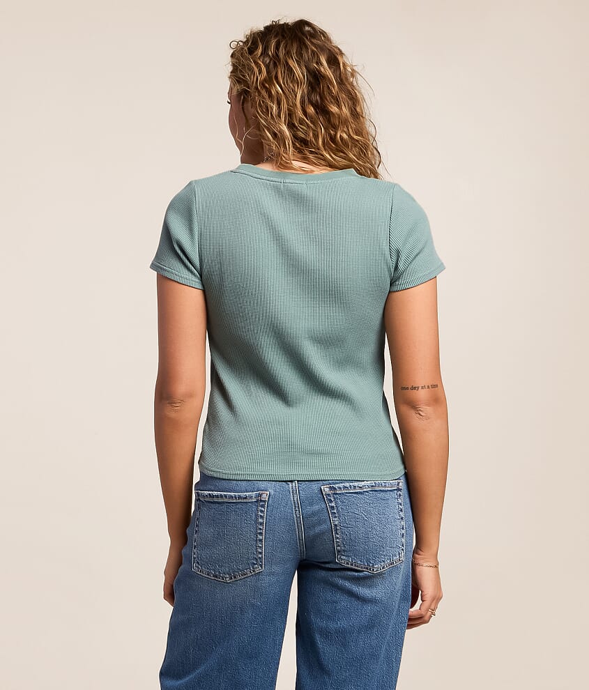 Waffle Knit Top - thumbnail 3