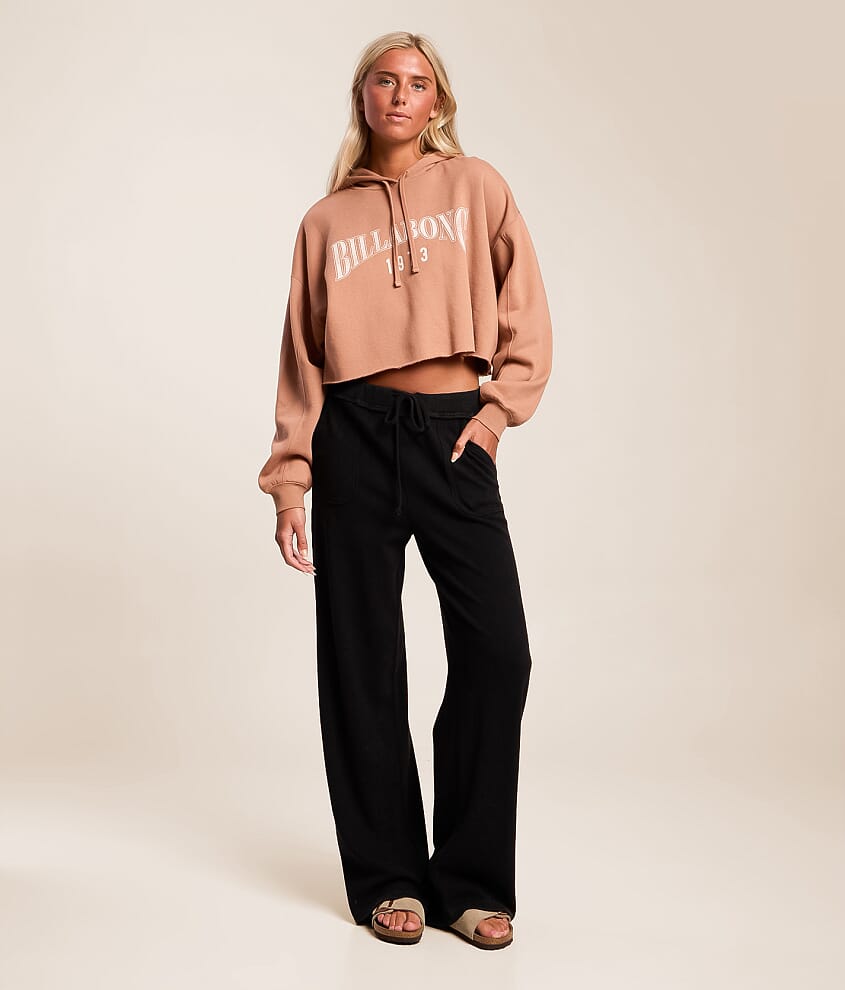 Washed Wide Leg Thermal Pant - thumbnail 7