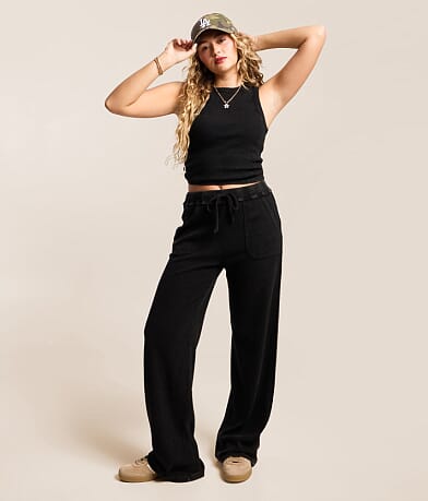 Z Supply Sunset Satin Pant - Women's Pants in Sea Pine | Buckle