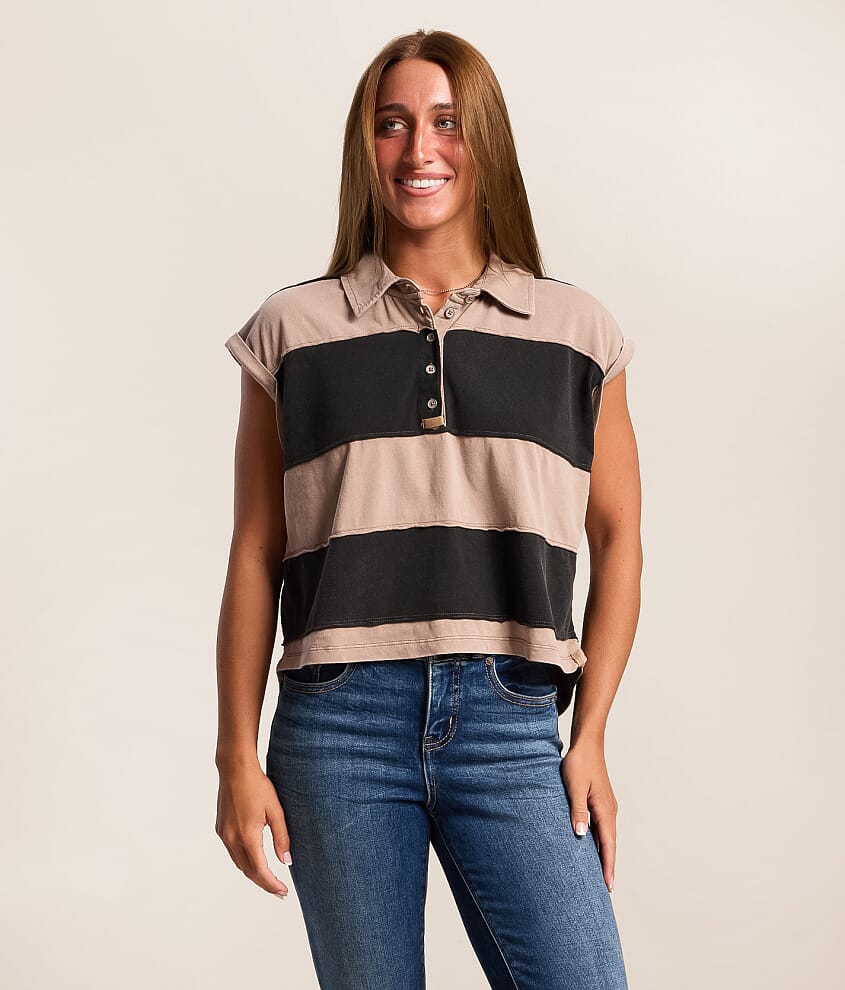 Striped Polo - thumbnail 2
