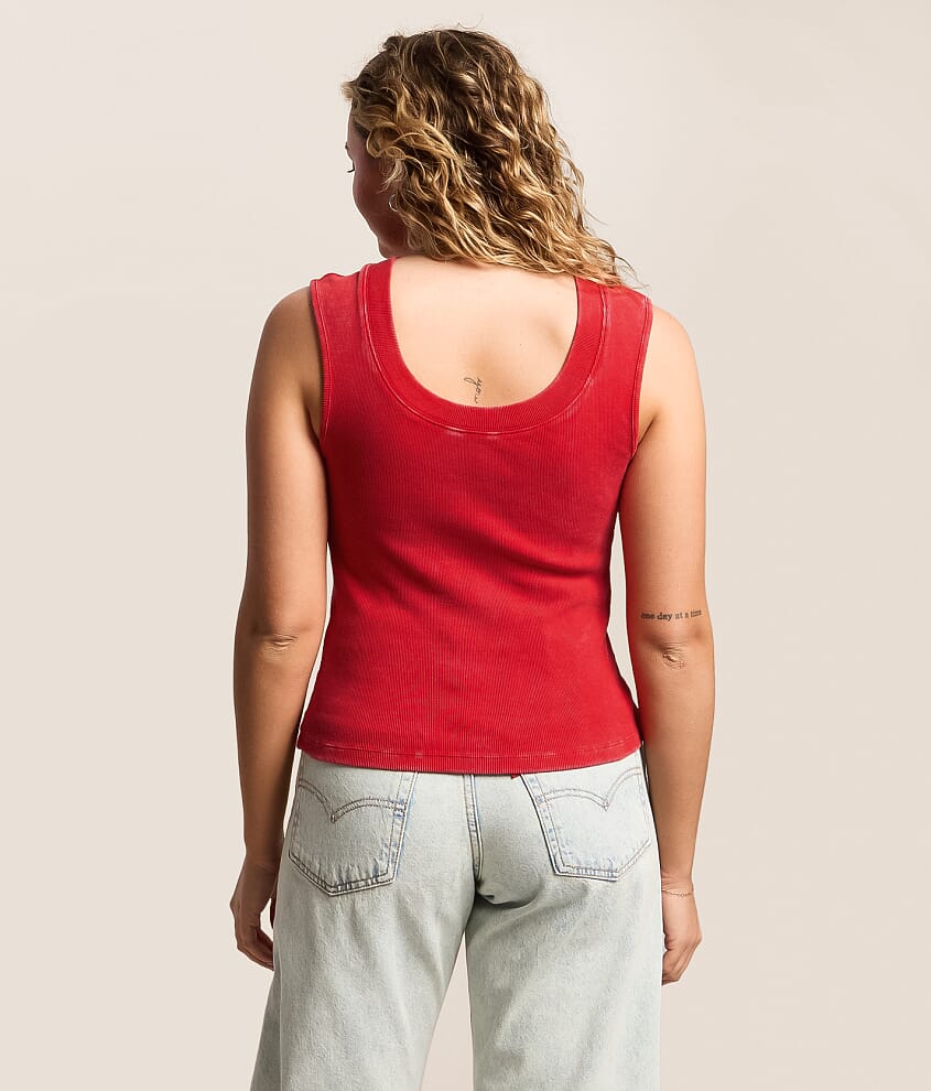 Washed Two Way Tank Top - thumbnail 10