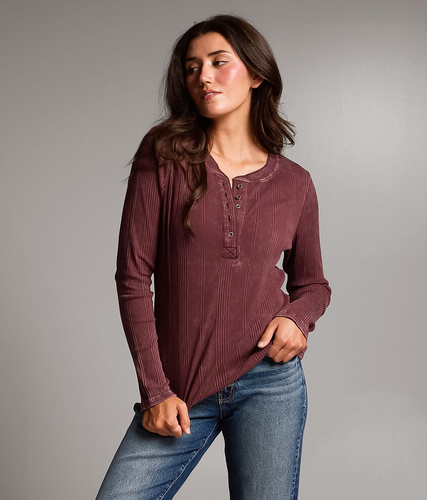 Washed Henley