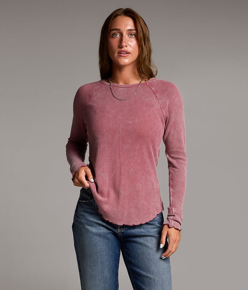 Waffle Knit Top - thumbnail 2