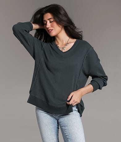 BKE Oversized Thermal Top front view