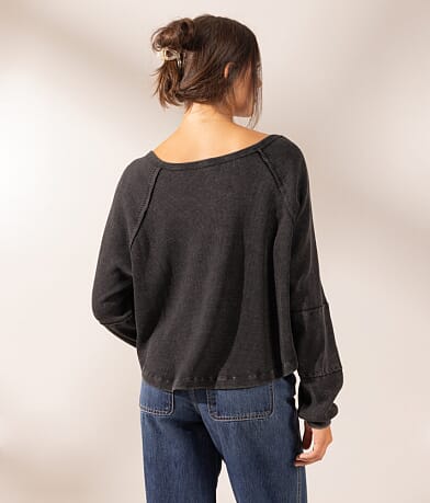 Boundless Edit - Washed Thermal Henley thumbnail 3