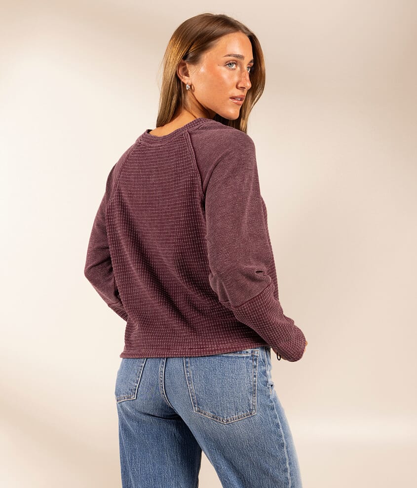 Boundless Edit - Washed Waffle Top