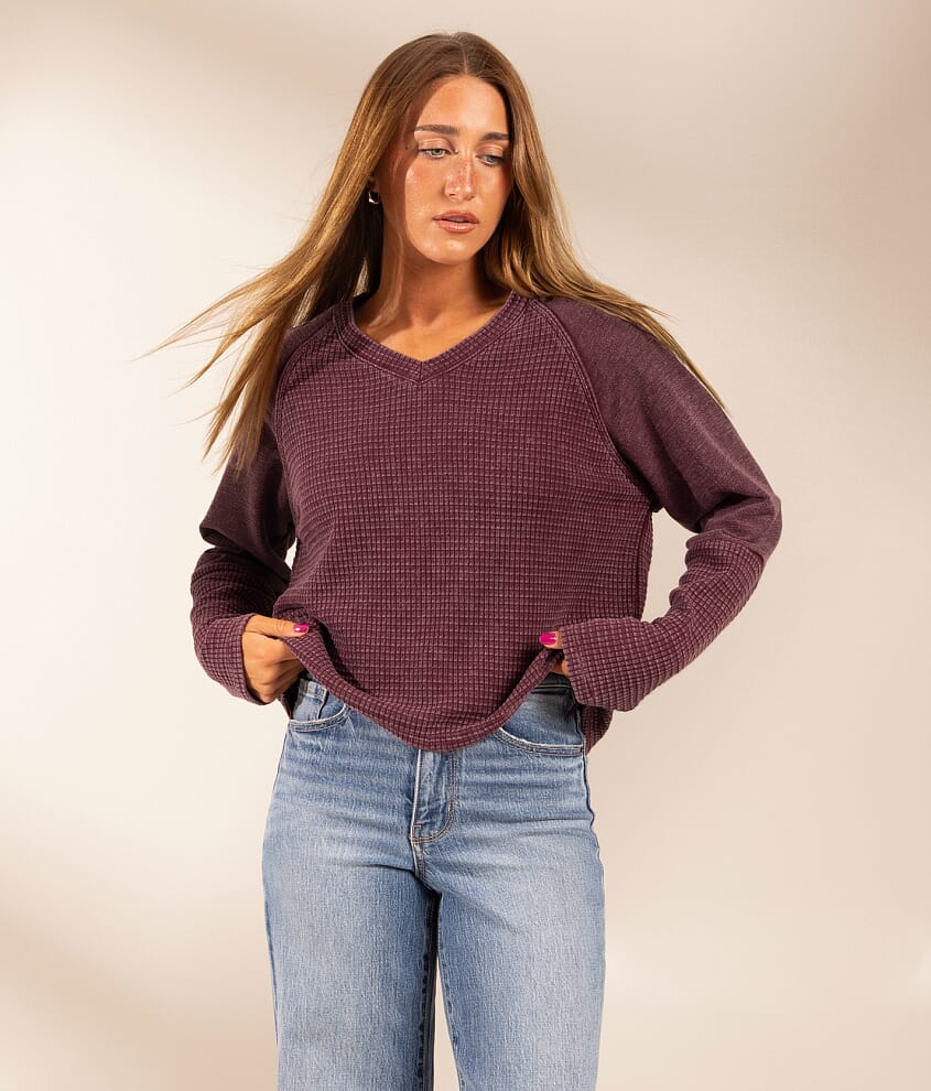 Boundless Edit - Washed Waffle Top