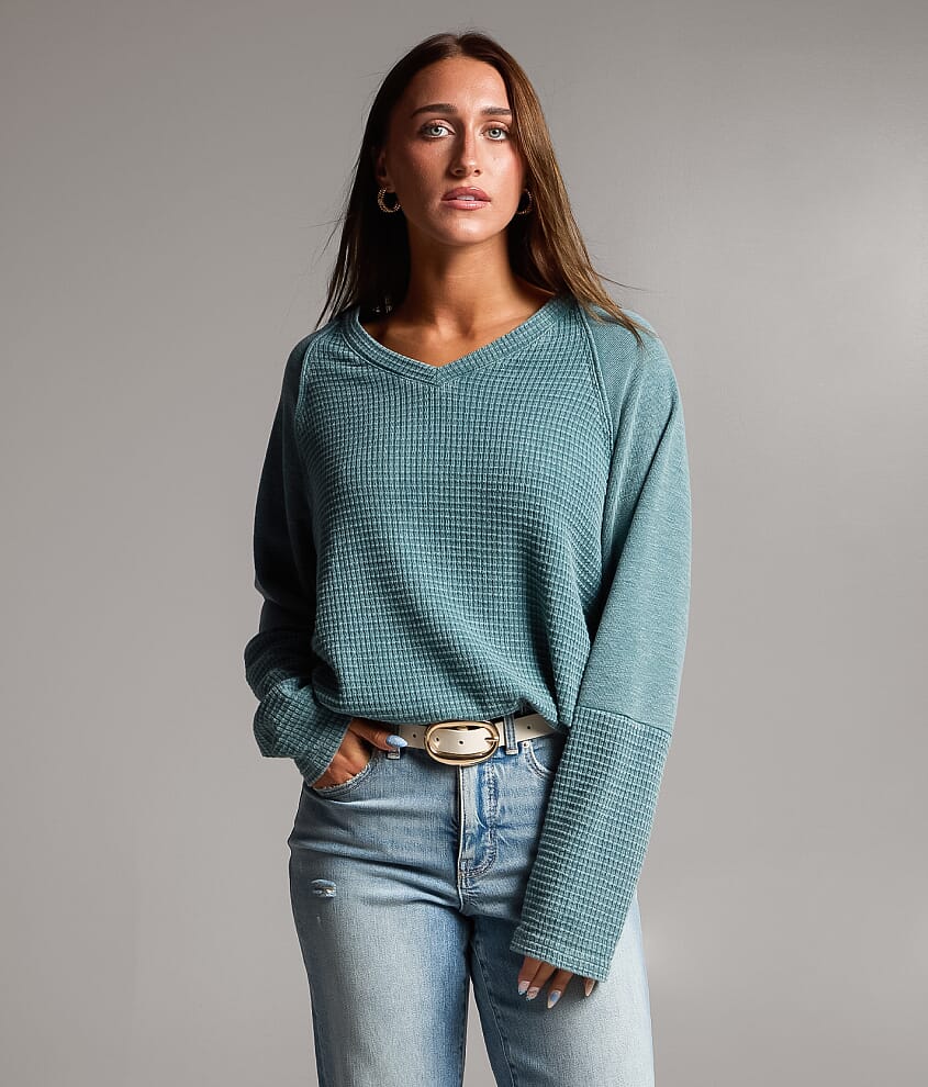 Boundless Edit - Washed Waffle Top