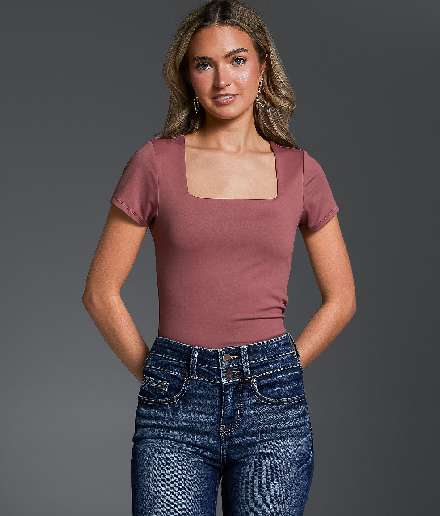 Buckle Black Shaping & Smoothing Square Neck Top - Women's Buckle Black Shaping & Smoothing Square Neck Top - Women's