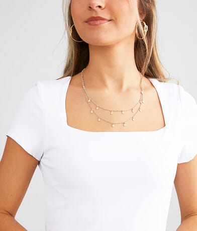 Buckle Black Shaping &amp; Smoothing Square Neck Top misc detail 1 view