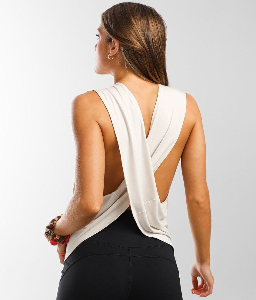 Daytrip Plunging Back Surplice Tank Top - Women's Tank Tops in