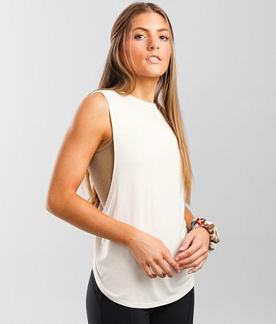 BKE core Surplice Active Tank Top FULL_RIGHT_SIDE