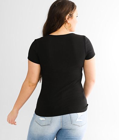 red by BKE Strappy Top back view