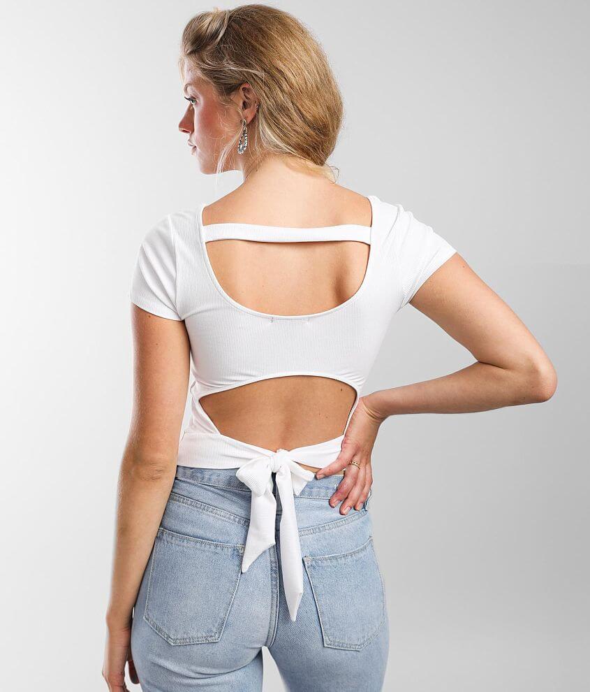 open back top womens