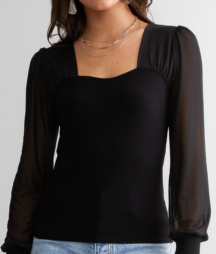 Sweetheart Fitted Top