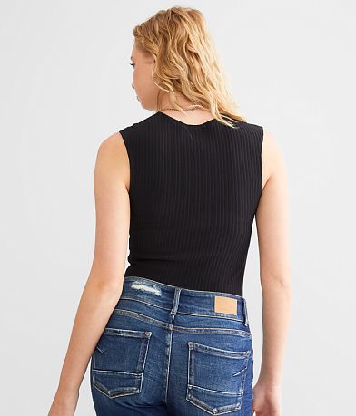 BKE core Square Neck Bodysuit BACK