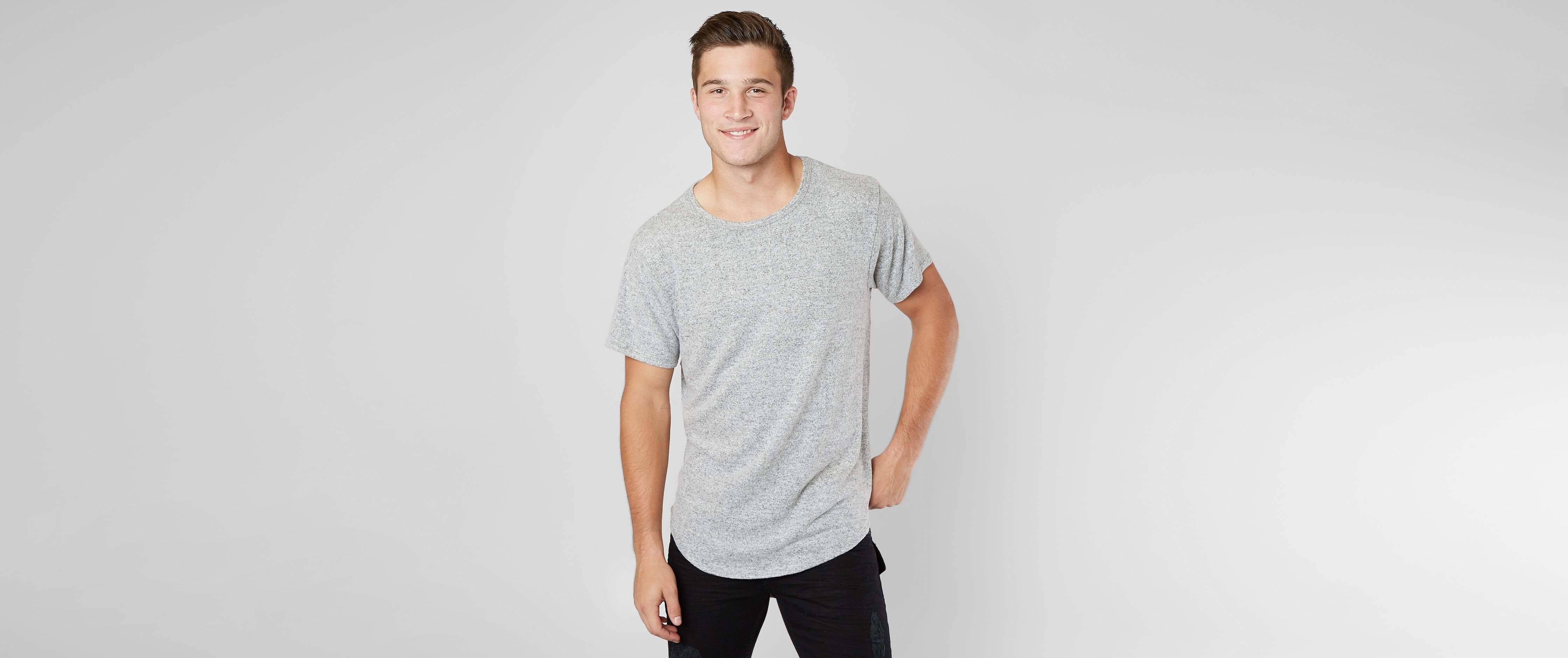Nova Industries Marled Long Body T-Shirt