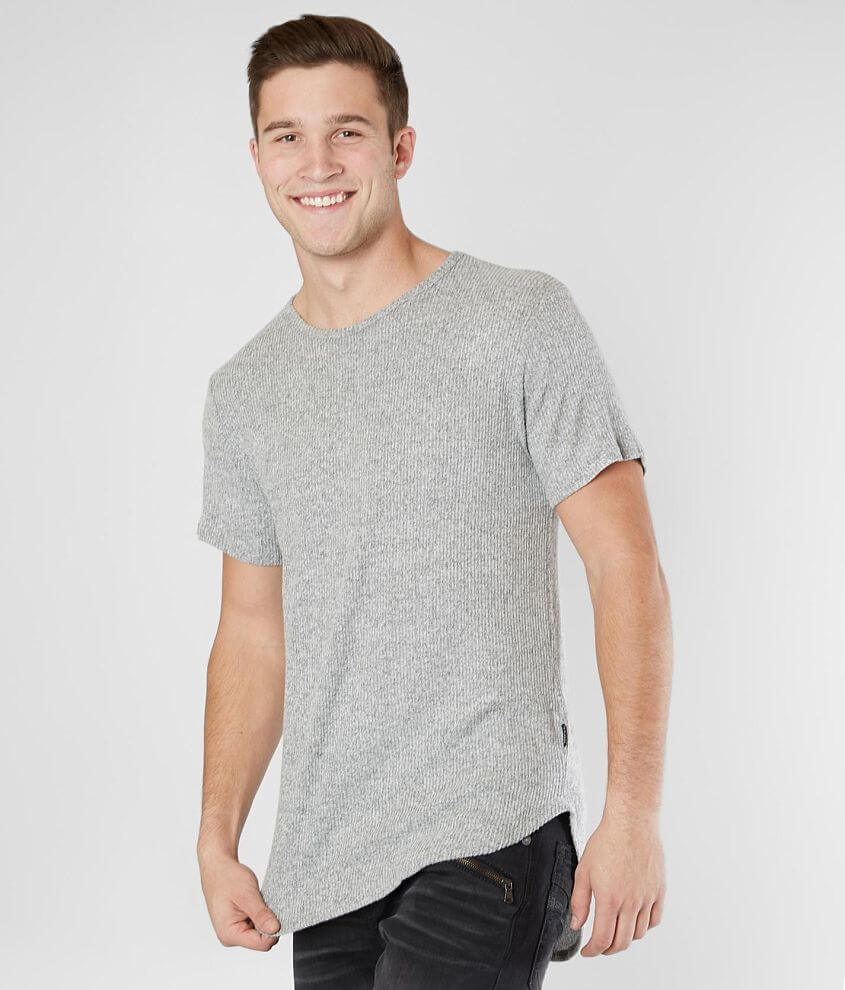 Image of Nova Industries Ribbed Long Body Stretch T-Shirt