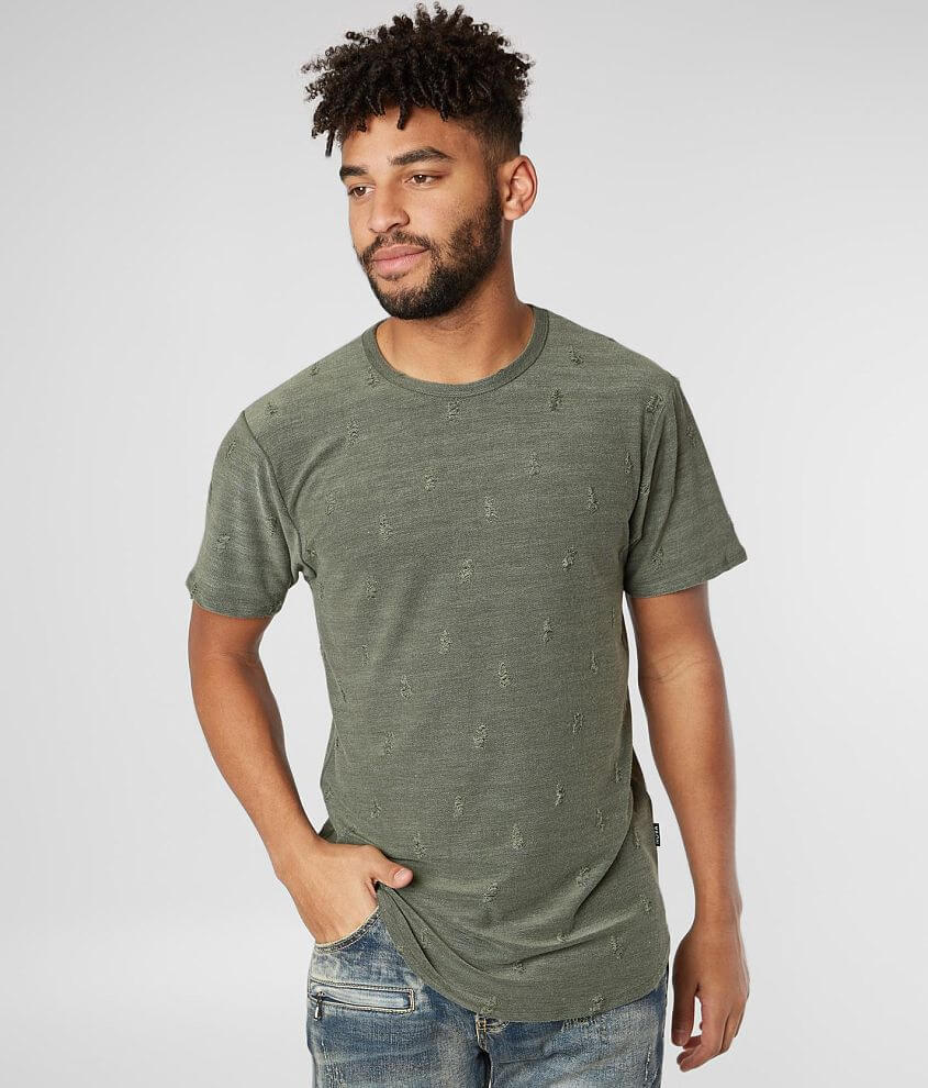 Image of Nova Industries Destructed Long Body T-Shirt