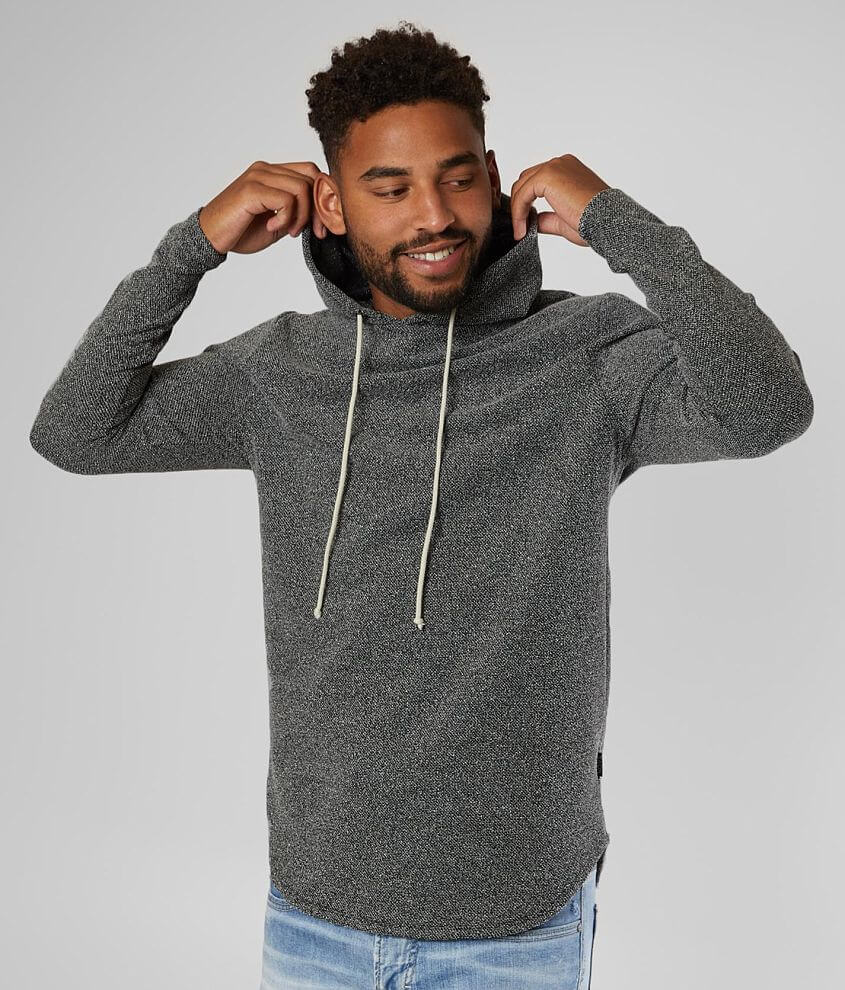 Nova Industries Textured Knit Hoodie - Men's Sweatshirts in Black | Buckle
