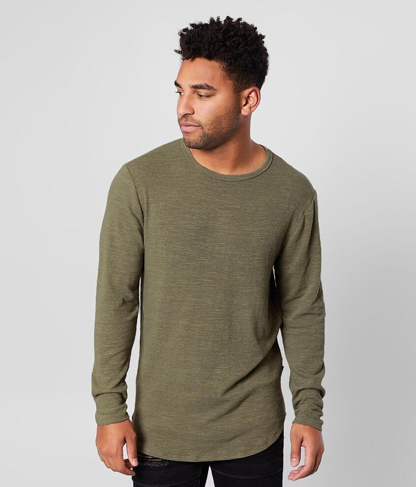 Nova Industries Slub Knit T-Shirt - Men's T-Shirts in Olive | Buckle