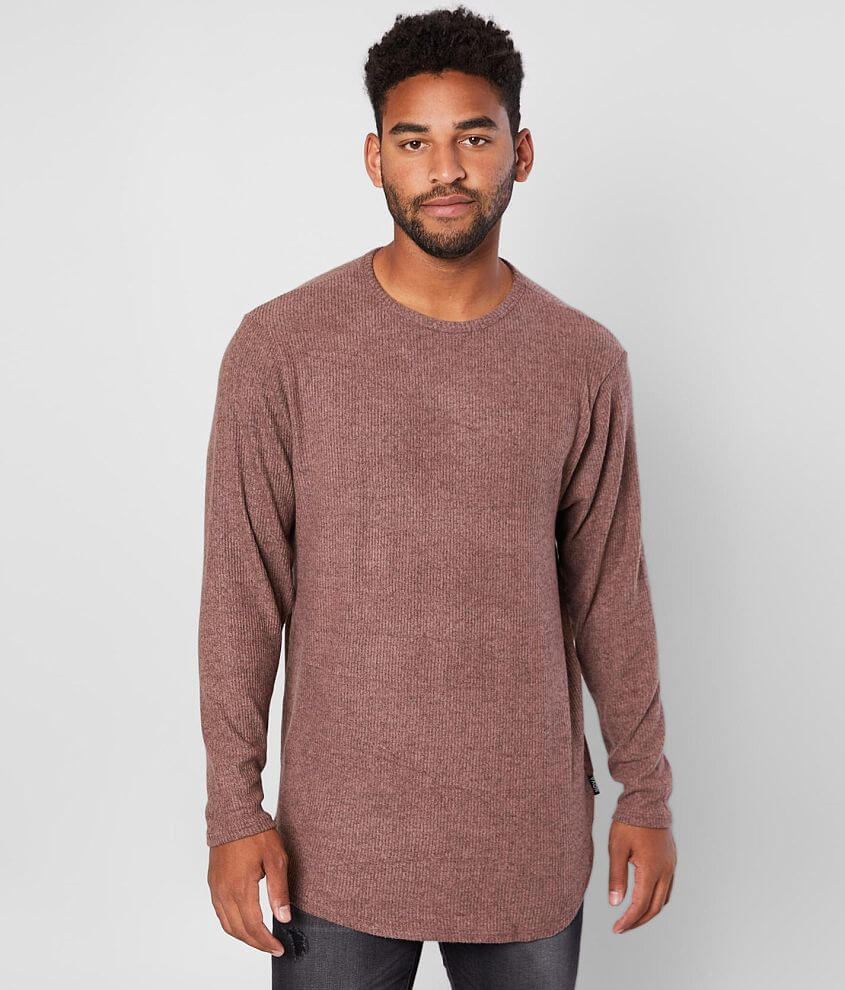 Nova Industries Long Body T-Shirt - Men's T-Shirts in Mauve | Buckle