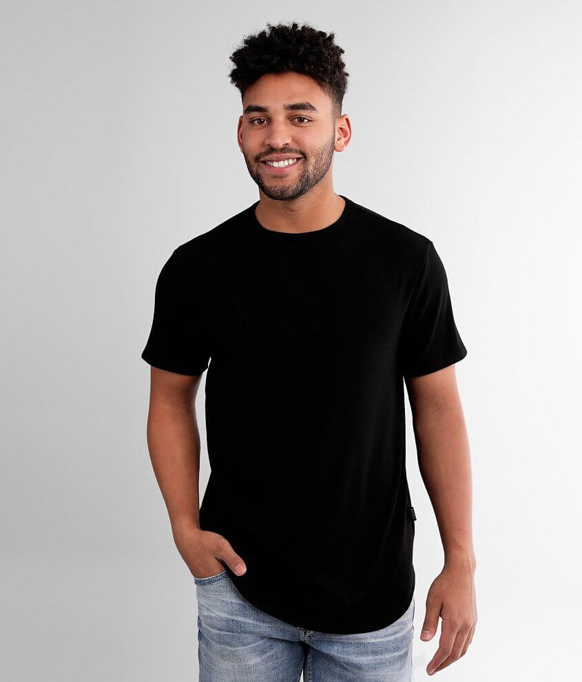 Nova Industries Long Body T-Shirt - Men's T-Shirts in Black | Buckle