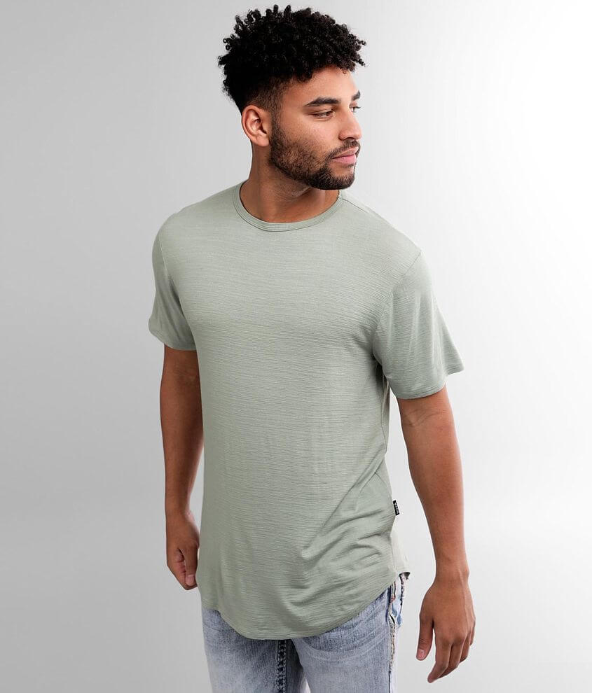 Nova Industries Long Body T-Shirt - Men's T-Shirts in Green | Buckle