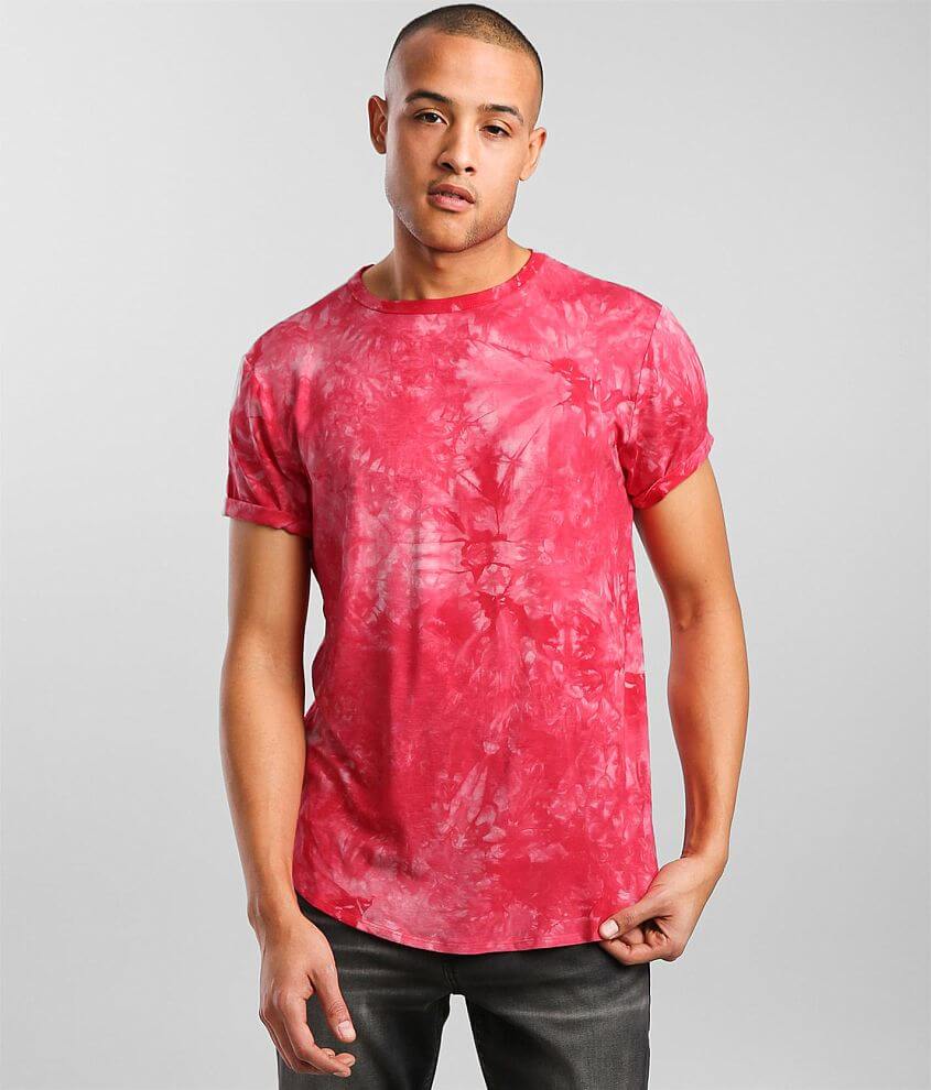 Nova Industries Tie Dye T-Shirt - Men's T-Shirts in Red | Buckle