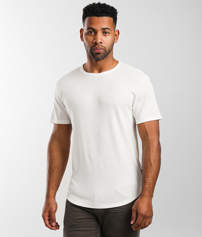 White thermal shop shirt mens