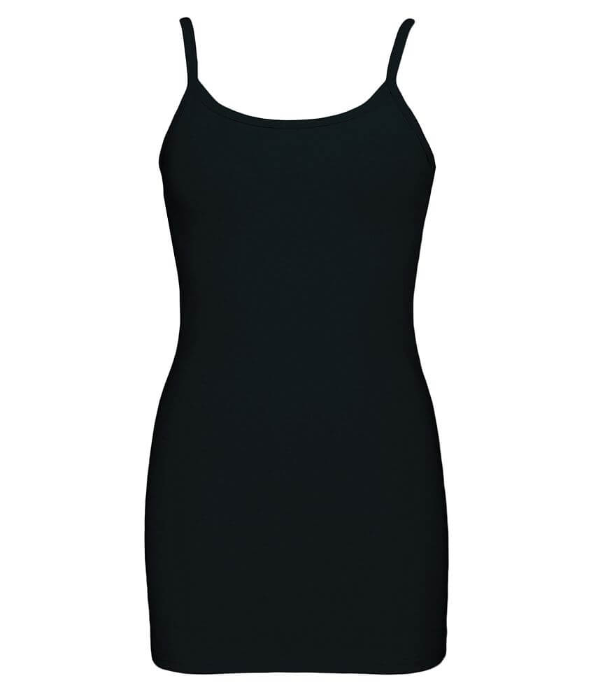 BKE Long Strappy Tank Top front view