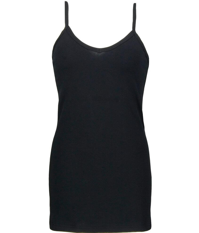 BKE VNeck Tank Top Women's Tank Tops in Black Buckle