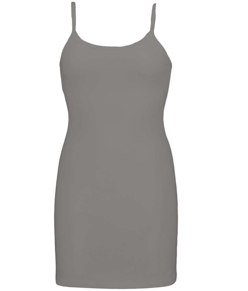 BKE core Extra Long & Lean Tank Top front view