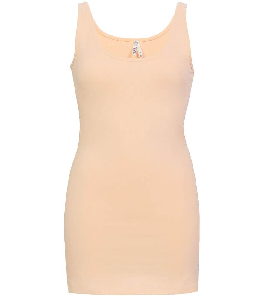 BKE Extra Long Tank Top front view