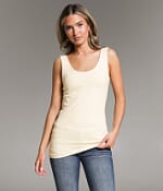 BKE core X-Long Scoop Neck Tank Top - Women's Tank Tops in