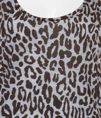 BKE Animal Print Tank Top FRONT_DETAIL