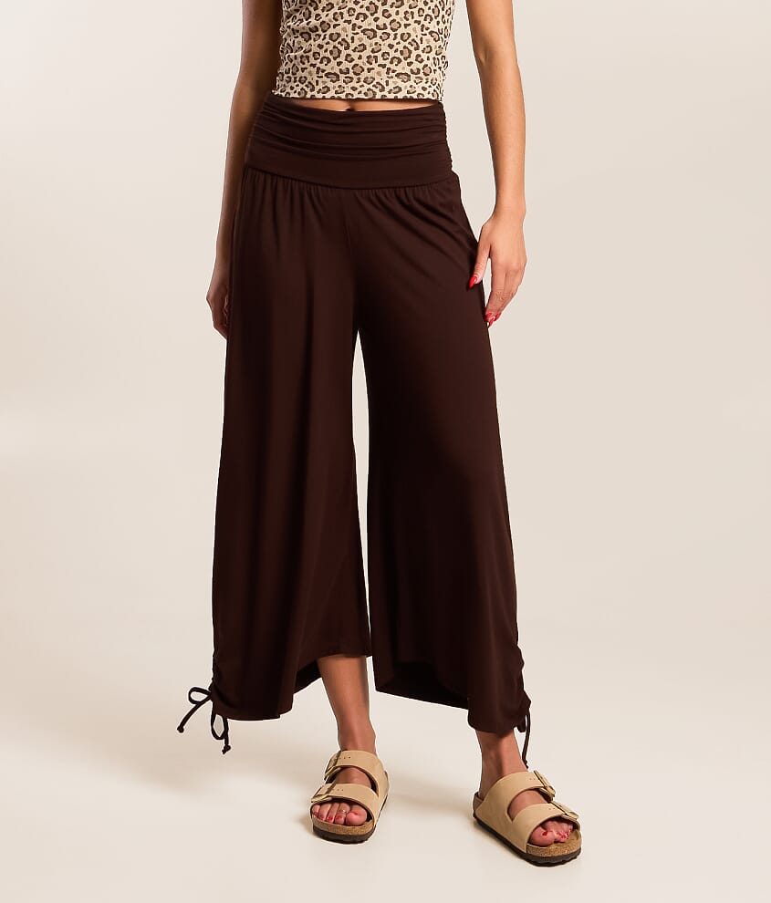 Ruched Wide Leg Pant - thumbnail 9