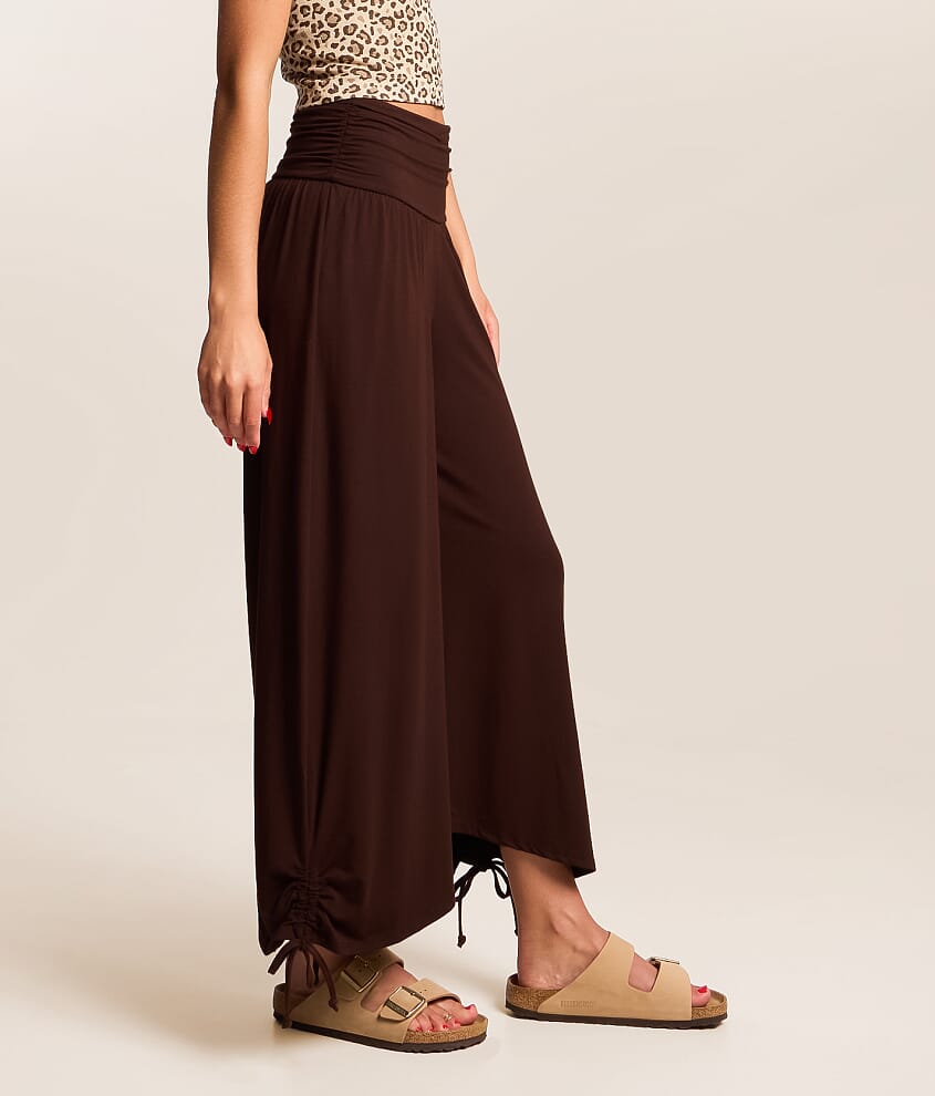 Ruched Wide Leg Pant - thumbnail 10